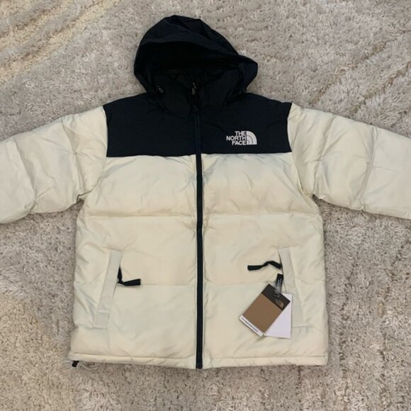 The North Face 1996 Nuptse 700 Down Puffer Jacket White Medium - Picture 1 of 4